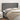 Hoofdbord met randen 203x23x118/128 cm kunstleer grijs