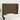 Hoofdbord met randen 83x23x118/128 cm stof donkerbruin
