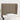 Hoofdbord met randen 83x23x118/128 cm stof taupe