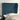 Hoofdbord met randen 83x23x118/128 cm fluweel donkerblauw