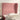 Hoofdbord met randen 83x23x118/128 cm fluweel roze
