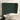 Hoofdbord met randen 93x23x118/128 cm fluweel donkergroen