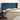 Hoofdbord met randen 183x23x118/128 cm fluweel donkerblauw