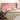 Hoofdbord met randen 183x23x118/128 cm fluweel roze