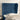 Hoofdbord met randen 103x23x118/128 cm fluweel donkerblauw