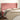 Hoofdbord met randen 183x23x118/128 cm fluweel roze