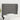 Hoofdbord met randen 103x23x118/128 cm stof donkergrijs