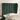 Hoofdbord met randen 83x23x118/128 cm fluweel donkergroen