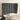 Hoofdbord met randen 93x23x118/128 cm fluweel donkergrijs