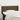 Hoofdbord met randen 93x16x78/88 cm stof donkerbruin