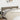 Hoofdbord met randen 203x16x78/88 cm stof taupe
