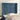 Hoofdbord met randen 93x16x118/128 cm fluweel donkerblauw