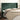 Hoofdbord met randen 183x16x118/128 cm fluweel donkergroen