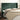 Hoofdbord met randen 203x16x118/128 cm fluweel donkergroen
