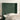 Hoofdbord met randen 83x16x118/128 cm fluweel groen
