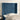 Hoofdbord met randen 93x16x118/128 cm fluweel donkerblauw