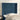 Hoofdbord met randen 83x16x118/128 cm fluweel blauw