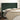 Hoofdbord met randen 183x16x118/128 cm fluweel donkergroen
