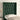 Hoofdbord met randen 83x16x118/128 cm fluweel groen