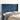Hoofdbord met randen 147x16x118/128 cm fluweel donkerblauw
