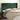Hoofdbord met randen 203x16x118/128 cm fluweel donkergroen