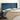 Hoofdbord met randen 183x16x118/128 cm fluweel donkerblauw