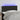 Hoofdbord LED 100x5x78/88 cm stof zwart