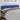 Hoofdbord LED 160x5x78/88 cm stof blauw