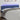 Hoofdbord LED 160x5x78/88 cm stof blauw