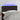 Hoofdbord LED 100x5x78/88 cm stof zwart