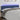 Hoofdbord LED 180x5x78/88 cm stof blauw