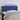 Hoofdbord LED 100x7x78/88 cm stof blauw