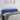 Hoofdbord LED 144x7x78/88 cm stof blauw