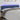 Hoofdbord LED 160x5x78/88 cm stof blauw