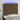 Hoofdbord LED 90x5x118/128 cm stof donkerbruin