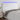 Hoofdbord LED 180x5x118/128 cm kunstleer wit