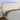 Hoofdbord LED 180x5x118/128 cm kunstleer crèmekleurig