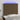 Hoofdbord LED 80x5x118/128 cm stof donkerbruin