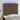 Hoofdbord LED 100x5x118/128 cm stof donkerbruin