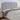 Hoofdbord LED 180x5x118/128 cm stof lichtgrijs