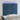 Hoofdbord LED 100x5x118/128 cm fluweel donkerblauw