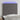 Hoofdbord LED 90x5x118/128 cm kunstleer grijs