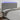 Hoofdbord LED 160x5x118/128 cm stof donkergrijs