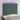 Hoofdbord LED 80x5x118/128 cm fluweel donkergroen