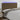 Hoofdbord LED 180x5x118/128 cm stof donkerbruin