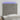 Hoofdbord LED 80x5x118/128 cm fluweel lichtgrijs