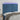 Hoofdbord LED 144x5x118/128 cm fluweel donkerblauw
