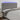 Hoofdbord LED 160x5x118/128 cm stof donkergrijs