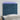 Hoofdbord LED 80x5x118/128 cm fluweel donkerblauw