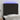 Hoofdbord LED 100x7x118/128 cm stof zwart